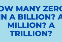 How Many Zeros in a Billion, Million, and Trillion? Zeros-in-a-Billion