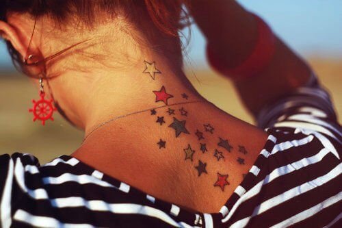 Star-Shaped Tattoo